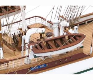 Segelschulschiff Gorch Fock Modellschiff Baukasten 1:95