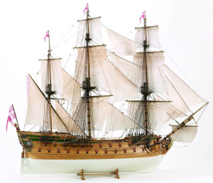 Norske Löve Dreimaster Standmodell Bausatz 1:75