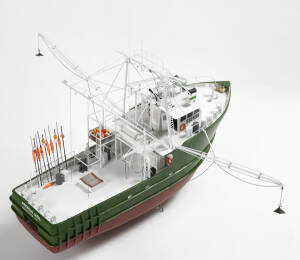 Andrea Gail Fisherman Rc Model Ship Kit 1:30 wood