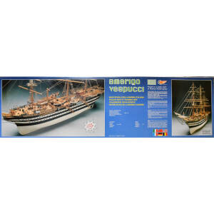 School Ship Amerigo Vespucci Ship Model Kit 1:84