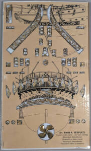 School Ship Amerigo Vespucci Ship Model Kit 1:84