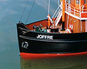 Steam Tug Joffre GFK Ship Model Kit 1:48