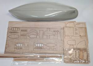Steam Tug Joffre GFK Ship Model Kit 1:48