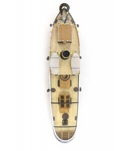Sanson Tugboat 1:50 Wooden Model Ship Kit R/C Compatible