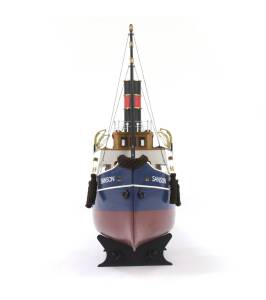 Sanson Tugboat 1:50 Wooden Model Ship Kit R/C Compatible