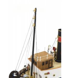 Sanson Tugboat 1:50 Wooden Model Ship Kit R/C Compatible