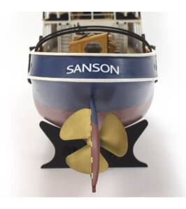 Sanson Tugboat 1:50 Wooden Model Ship Kit R/C Compatible