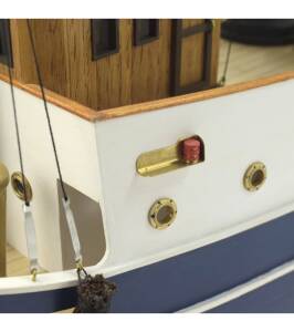 Sanson Tugboat 1:50 Wooden Model Ship Kit R/C Compatible