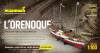 French Sailing Steam Frigates LOrenoque Ship Model Kit 1:100