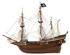 Caribbean Buccaneer Model Ship Kit 1:100