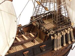 Caribbean Buccaneer Model Ship Kit 1:100