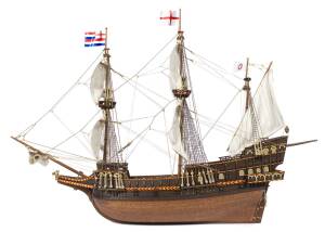 Galeon Golden Hind Ship Model Kit 1:85