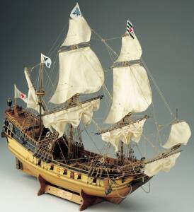 Frigate Berlin Ship Model Kit Wood 1:40