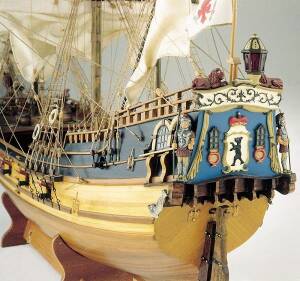 Frigate Berlin Ship Model Kit Wood 1:40
