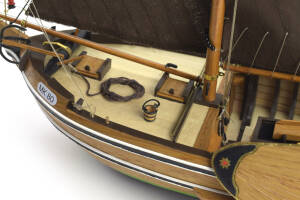 Zuiderzee Botter Modellschiff Bausatz 1:35 Holz