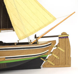 Zuiderzee Botter Modellschiff Bausatz 1:35 Holz