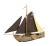Zuiderzee Botter Modellschiff Bausatz 1:35 Holz