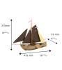 Zuiderzee Botter Modellschiff Bausatz 1:35 Holz