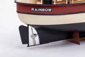 Shrimp Cutter Rainbow Mini Model Boat Kit 1:60
