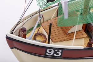 Shrimp Cutter Rainbow Mini Model Boat Kit 1:60