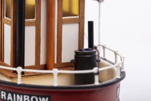 Shrimp Cutter Rainbow Mini Model Boat Kit 1:60