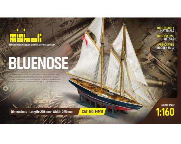 Bluenose Mini Mamoli  1:160