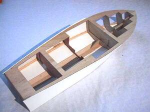 Chris Craft Racer Mahagoni Bausatz 1:8