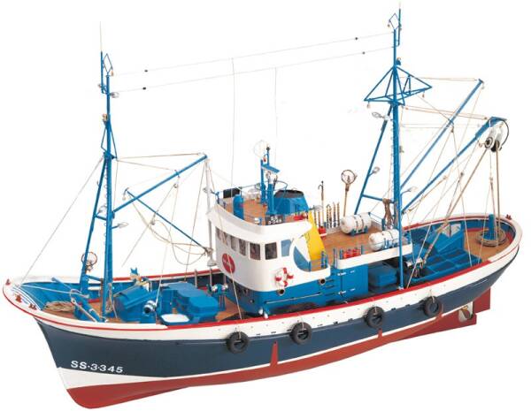 Thuna Fishing Boat "Marina II" Model Ship Kit