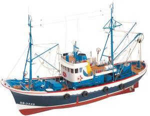 Thuna Fishing Boat "Marina II" Model Ship Kit
