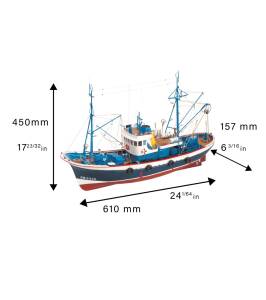 Thuna Fishing Boat "Marina II" Model Ship Kit