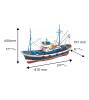 Thuna Fishing Boat "Marina II" Model Ship Kit