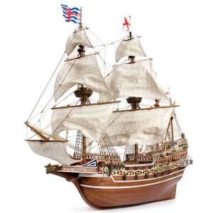 English Galleon HMS Revenge Ship Model Kit M1.85