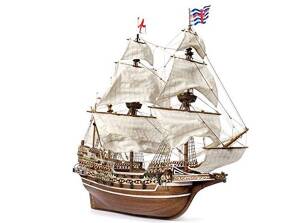 English Galleon HMS Revenge Ship Model Kit M1.85