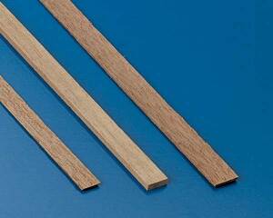 Nussbaumleisten 1x6mm(10Stk)