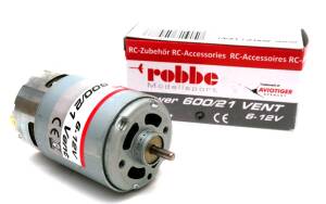 Power 600/21 Vent Brushed Motor