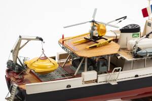 Calypso RC Ship Model Kit ABS 1:45