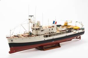 Calypso RC Ship Model Kit ABS 1:45