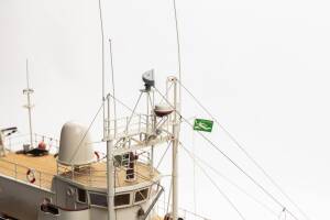 Calypso RC Ship Model Kit ABS 1:45