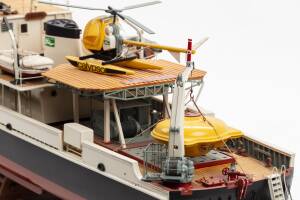 Calypso RC Ship Model Kit ABS 1:45