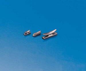 Brushed metal cleat  7mm
