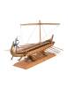 Griechische Bireme Modellschiff Baukasten 1:35