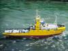 Salvage Tug Happy Hunter ABS RC Ship Model Kit 1:50