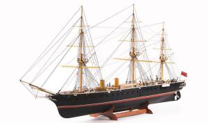 Warship HMS Warrior Ship Model Kit 1:100