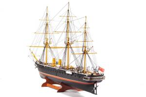 Warship HMS Warrior Ship Model Kit 1:100