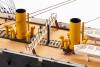 HMS Warrior Panzerschiff Standmodell Bausatz 1:100