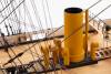 HMS Warrior Panzerschiff Standmodell Bausatz 1:100
