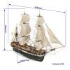 HMS Terror Model Ship Kit 1:75