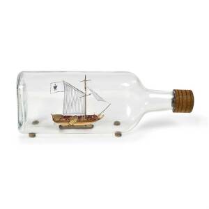 Ship in a Bottle Dutch Yacht Kit