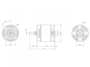 Boost 60 490KV Brushless Motor
