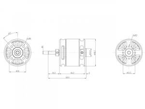 Boost 50 610KV Brushless Motor
